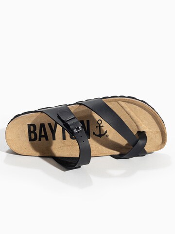 Bayton - Sandalias de dedo 'Diane' en negro