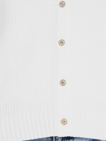 Oxmo Strickjacke ' OXBMMOMA CARDIGAN ' in Weiß