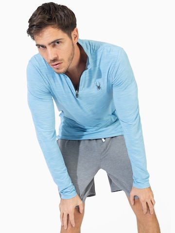 Sweat de sport Spyder en bleu