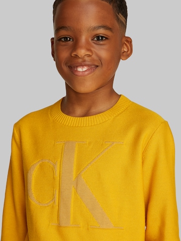 Calvin Klein Jeans - Jersey en amarillo