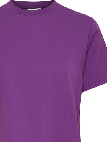 T-shirt 'PALMER' ICHI en violet