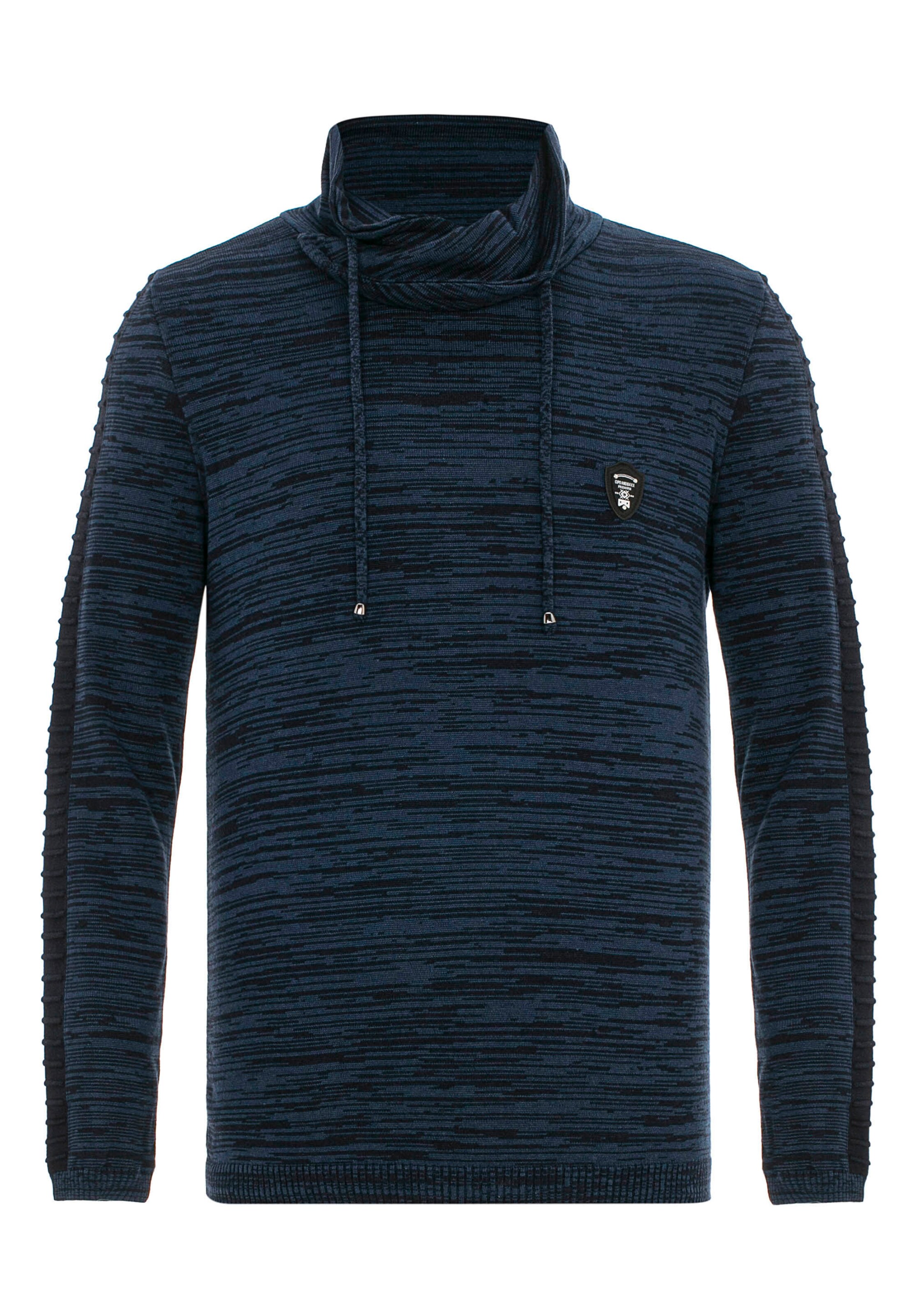CIPO & BAXX Sweater in Blue: front