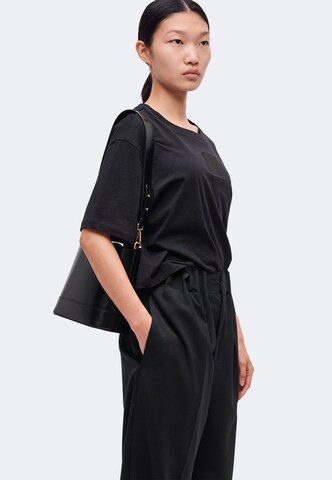 juoda ARMANI EXCHANGE Marškinėliai: šonas