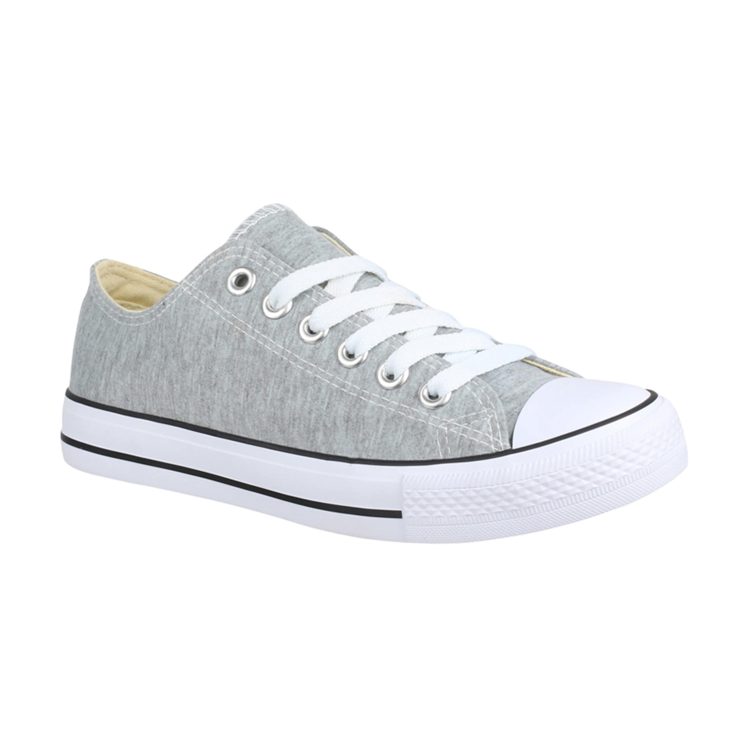 Elara Sneaker in Grau: Vorderseite