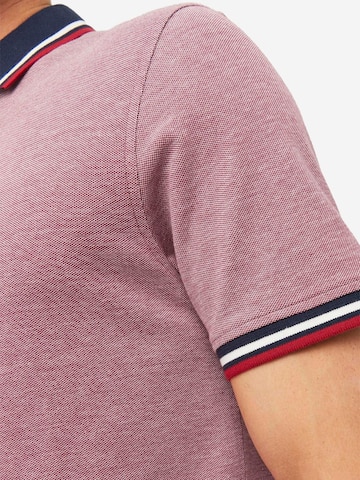 JACK & JONES Shirt 'Paulos - Slim Fit' in Red