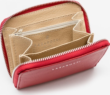 Lazarotti Wallet 'Milano' in Red