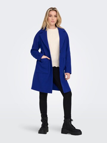 Manteau mi-saison 'Victoria' ONLY en bleu