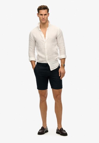 Superdry Slimfit Lærredsbukser i blå