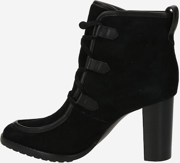 Lauren Ralph Lauren Lace-Up Ankle Boots 'MABEL' in Black