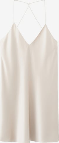 MANGO Negligée 'Lita' in Beige: Vorderseite