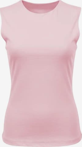 No Matter What Top in Roze: voorkant