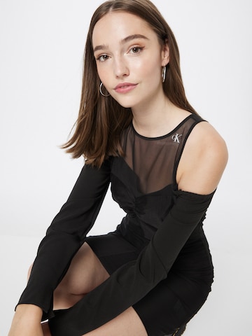 Calvin Klein Jeans Kleid in Schwarz