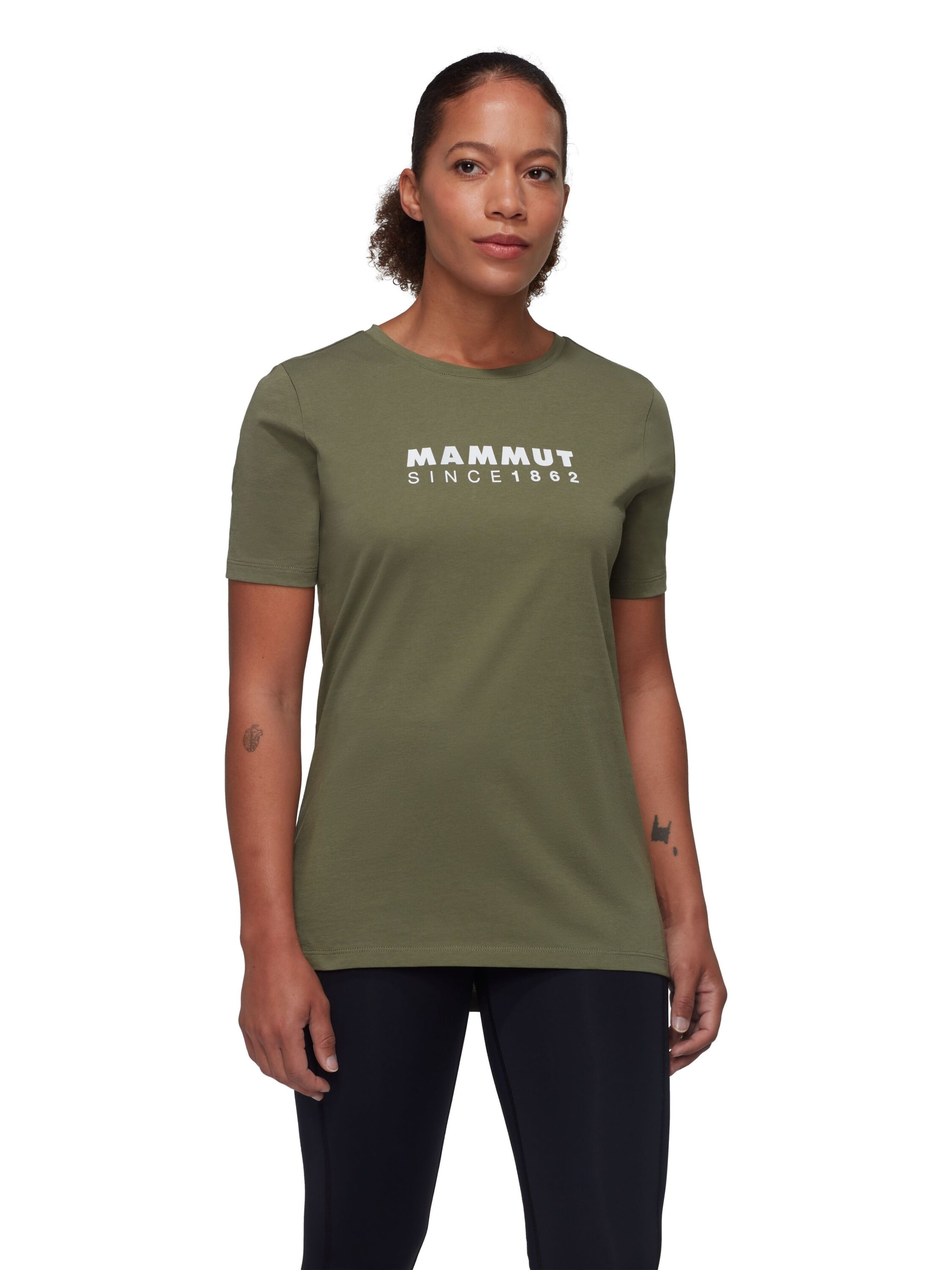 MAMMUT Performance Shirt in Green: front