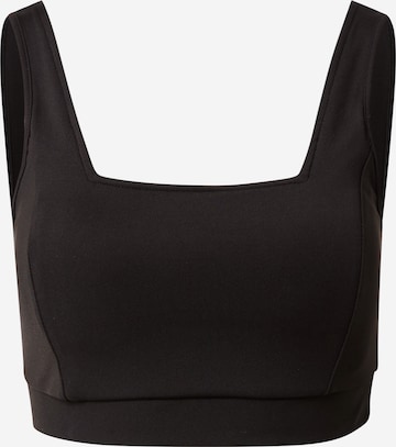 Urban ClassicsBustier Grudnjak - crna boja: prednji dio