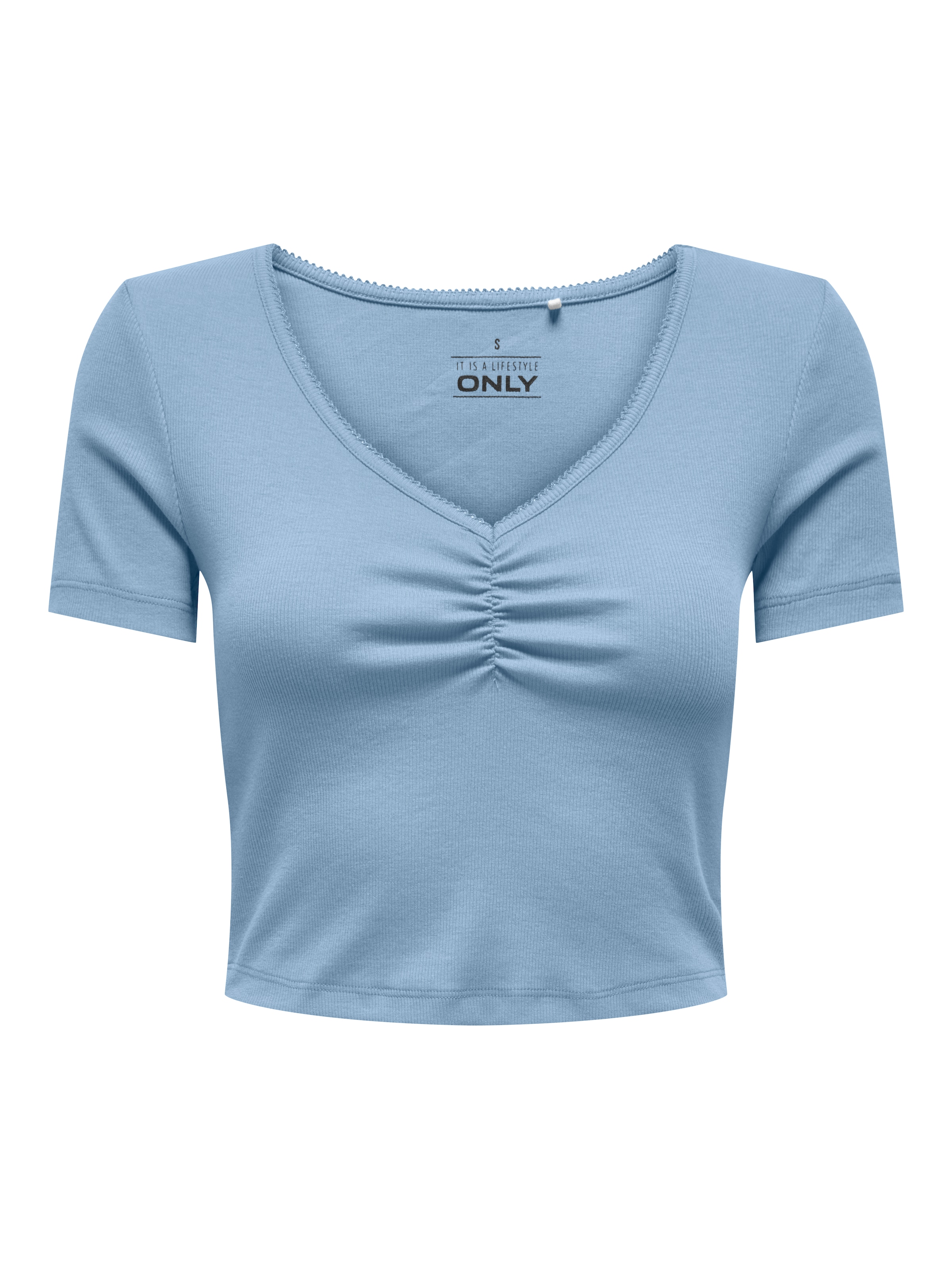 ONLY Shirt in Blue: front