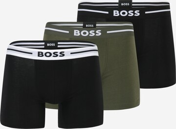 Boxers BOSS en vert : devant