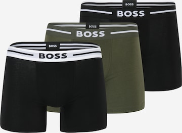 BOSS Orange Boxer shorts in Green: front