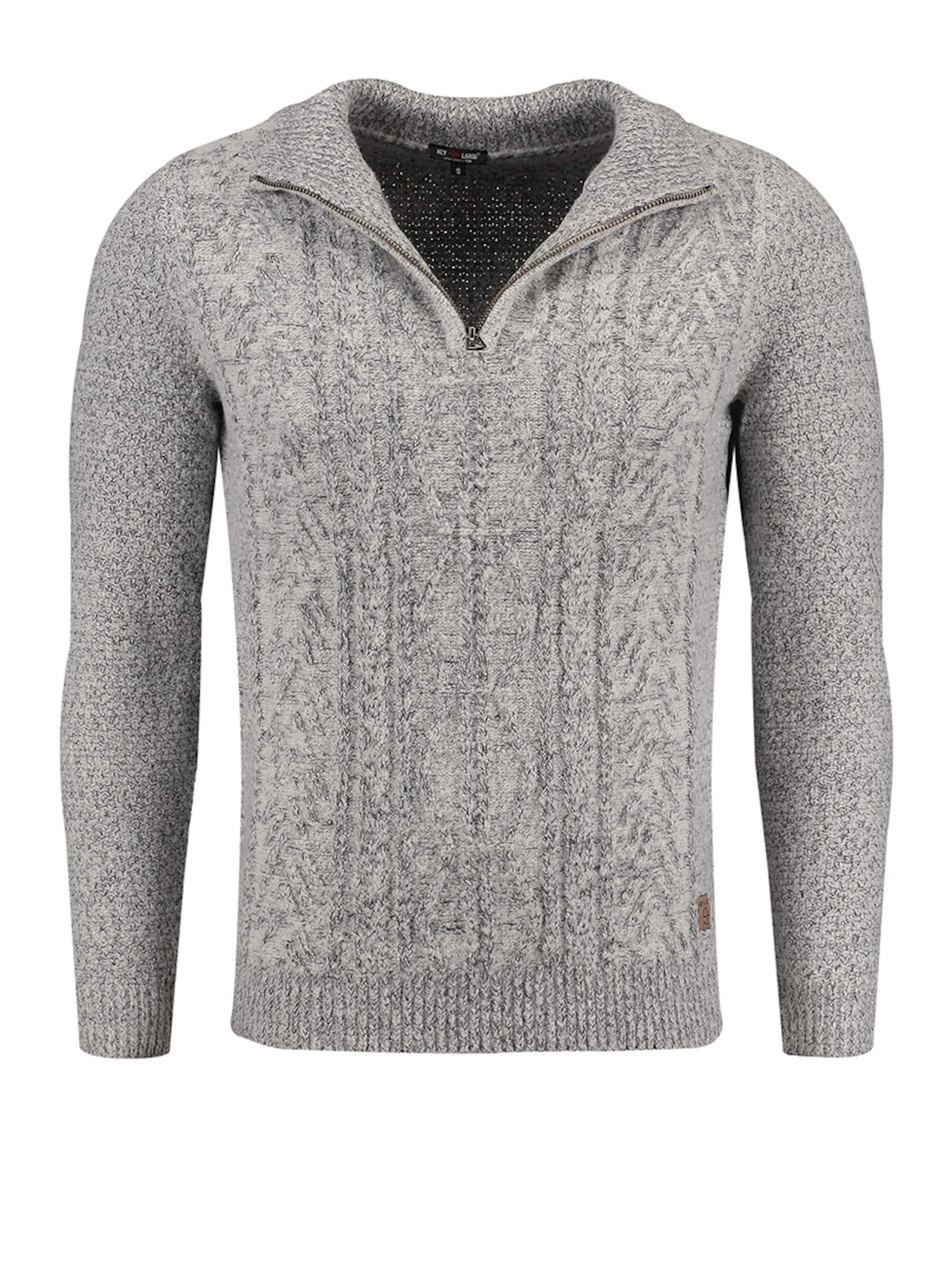 Pull-over 'Dignity' Key Largo en gris : devant