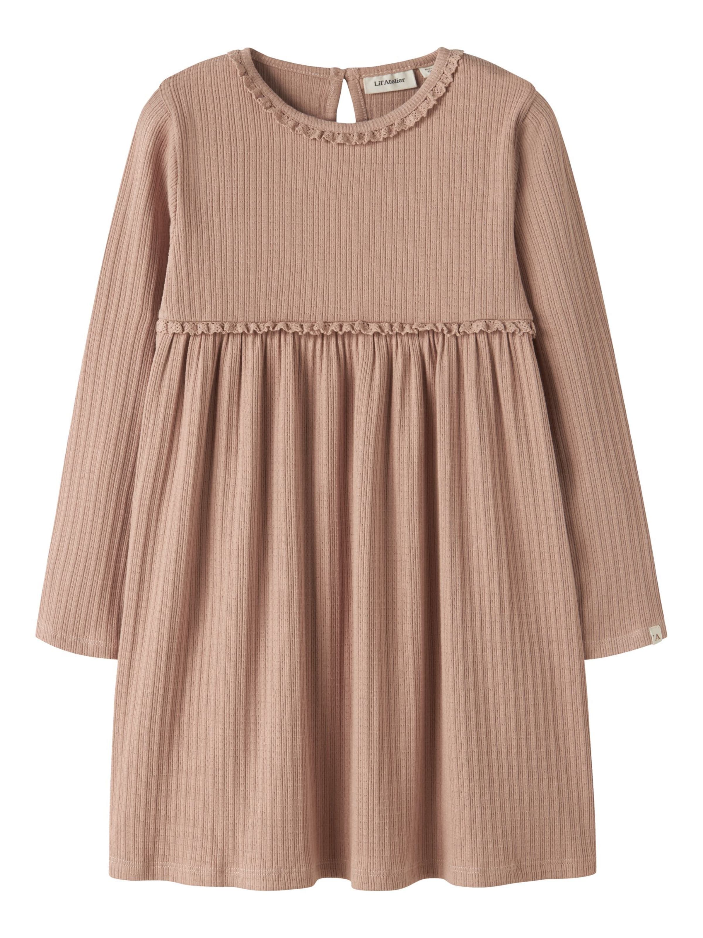 Lil'Atelier Kjole i brun: forside