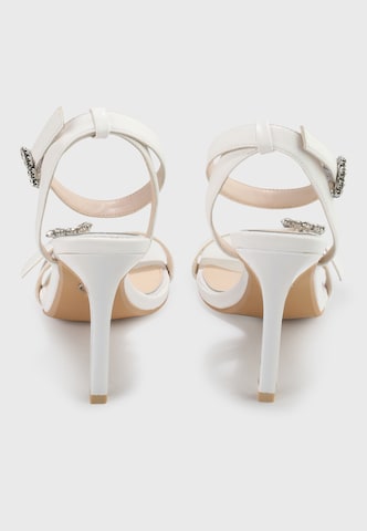 BUFFALO Strap Sandals 'ELENA' in White