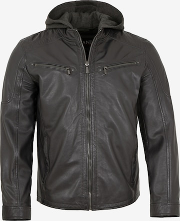 Jilani Between-Season Jacket 'Joan' in Grey: front