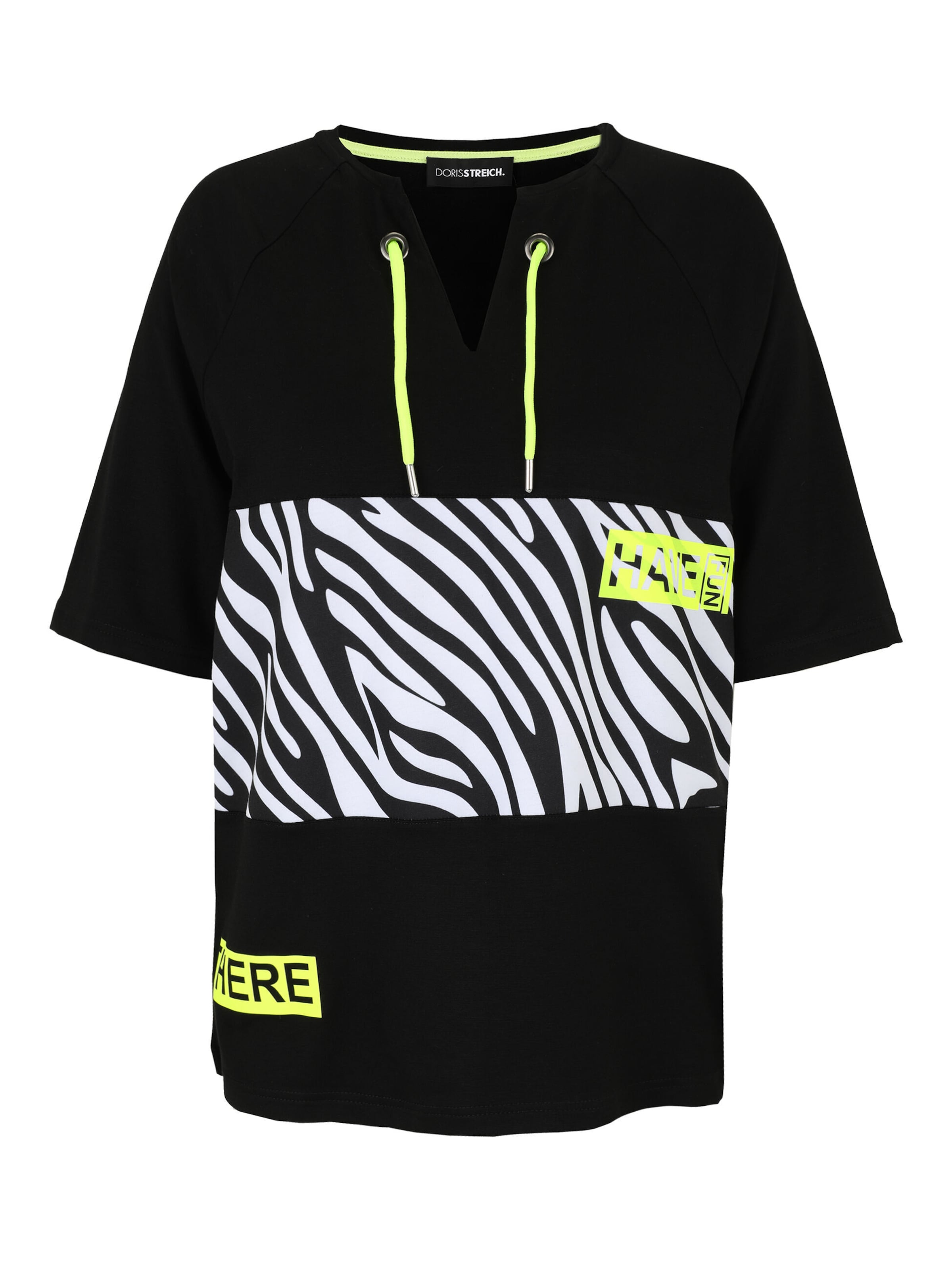Doris Streich Sweatshirt in Black: front