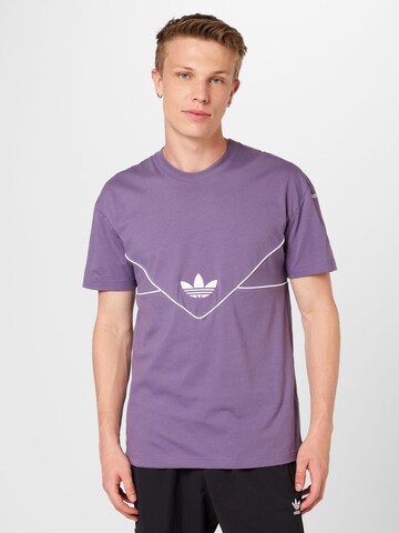 ADIDAS ORIGINALS - Camiseta 'Adicolor Seasonal Archive' en lila: frente
