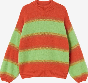 Thinking MU Sweater 'Lada' in Orange: front
