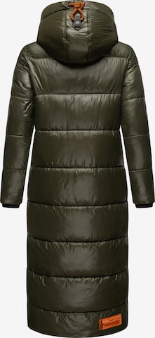 NAVAHOO Zimný kabát 'Schmuseengel' - Zelená