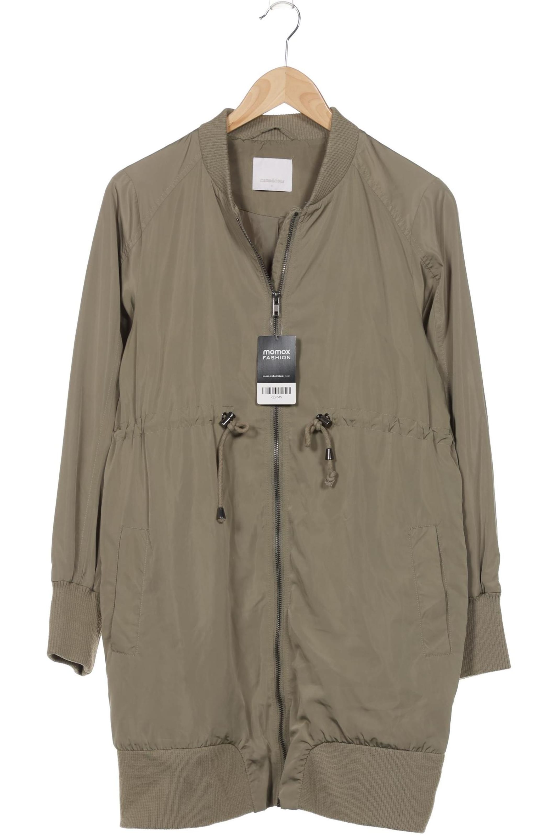 MAMALICIOUS Mantel S in Grün: Vorderseite