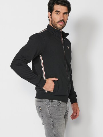 KOROSHI Sweat jacket in Black