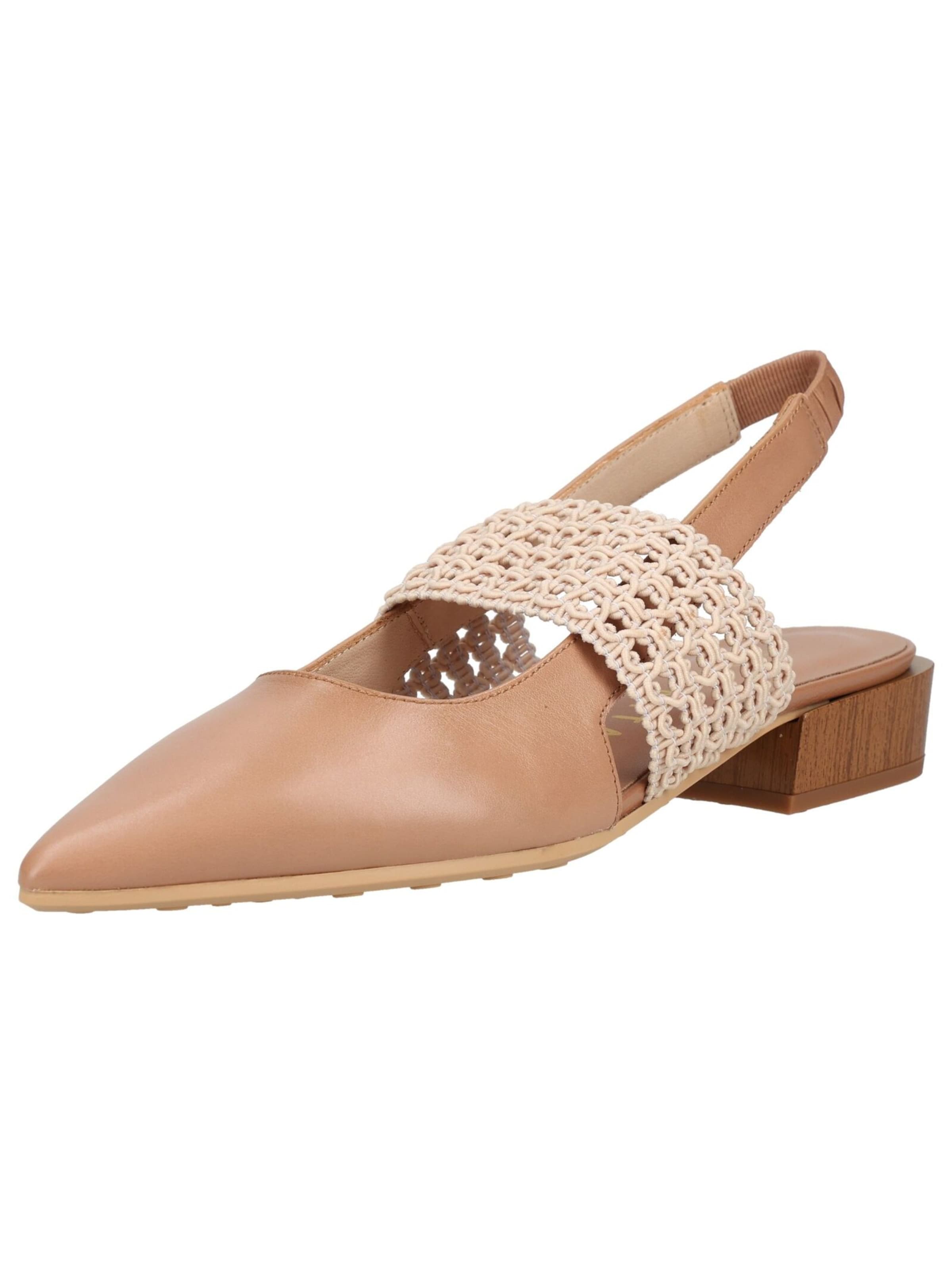 Hispanitas Slingpumps in Braun: Vorderseite