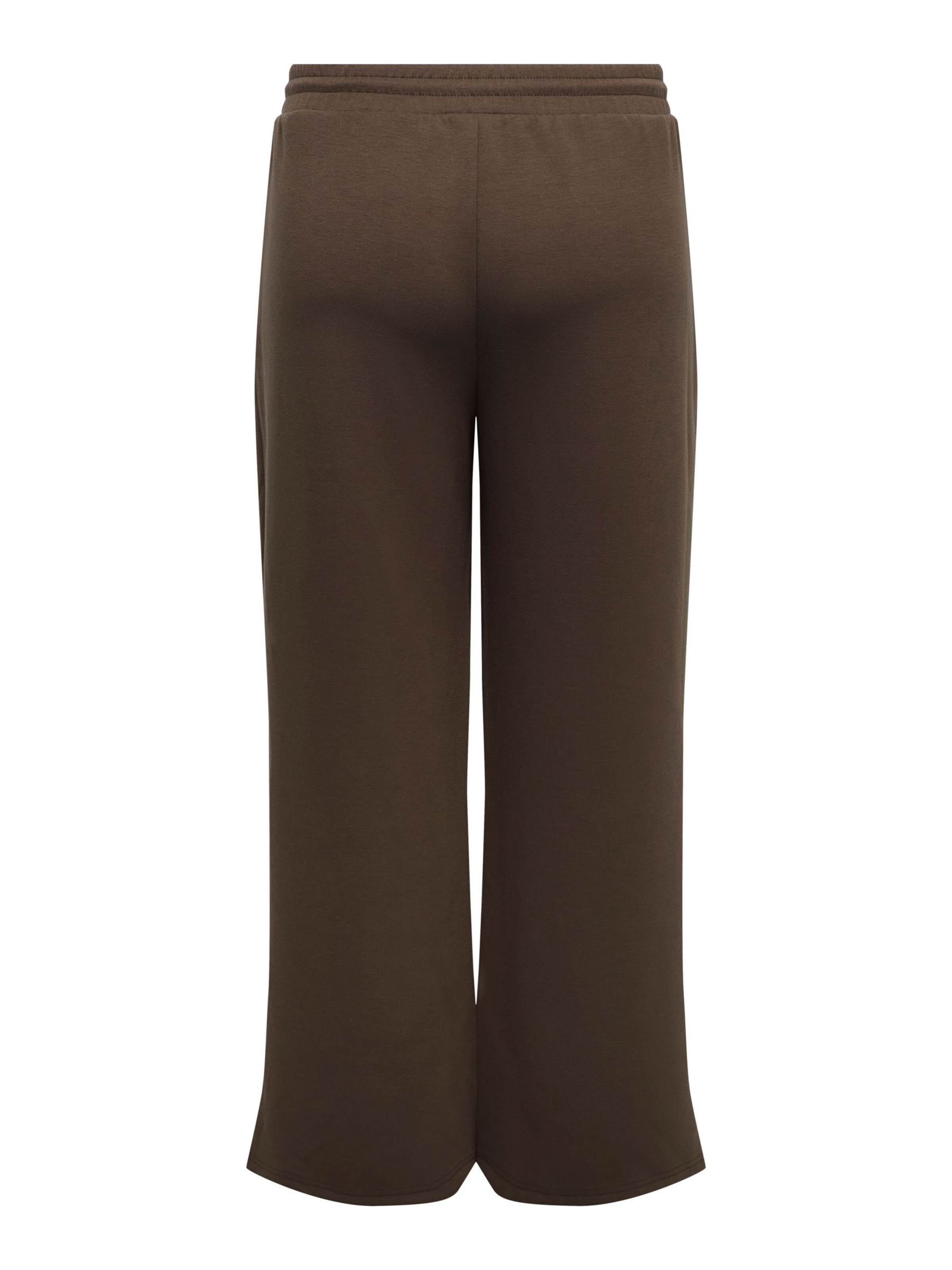 ONLY Carmakoma - Pierna ancha Pantalón 'CARScarlett' en marrón