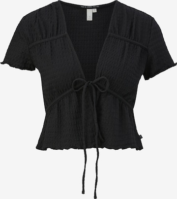 QS - Blusa em preto: frente