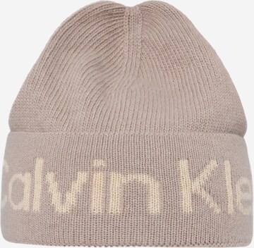 Bonnet Calvin Klein en beige