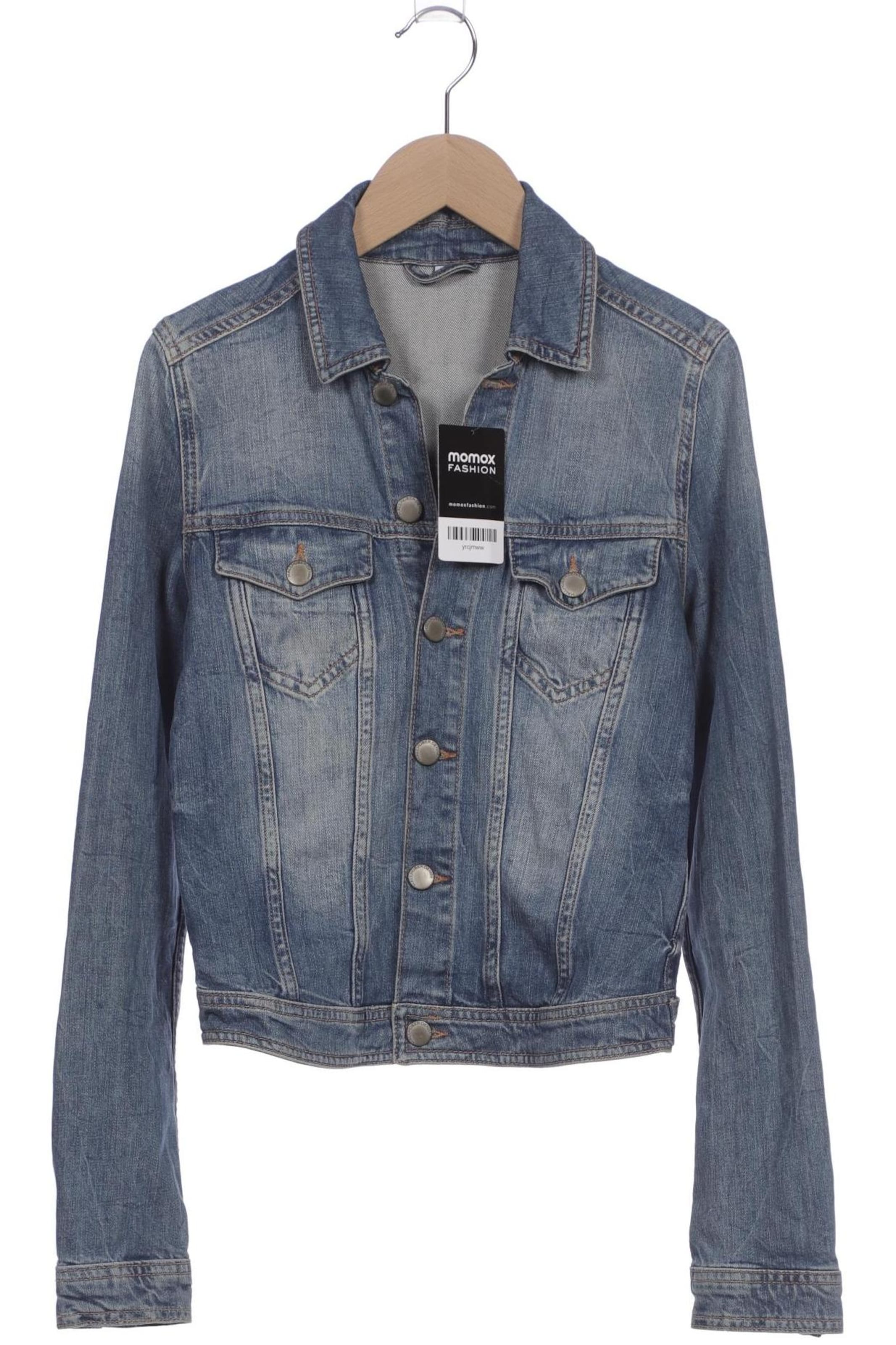 HALLHUBER Jacket & Coat in XS in Blue: front