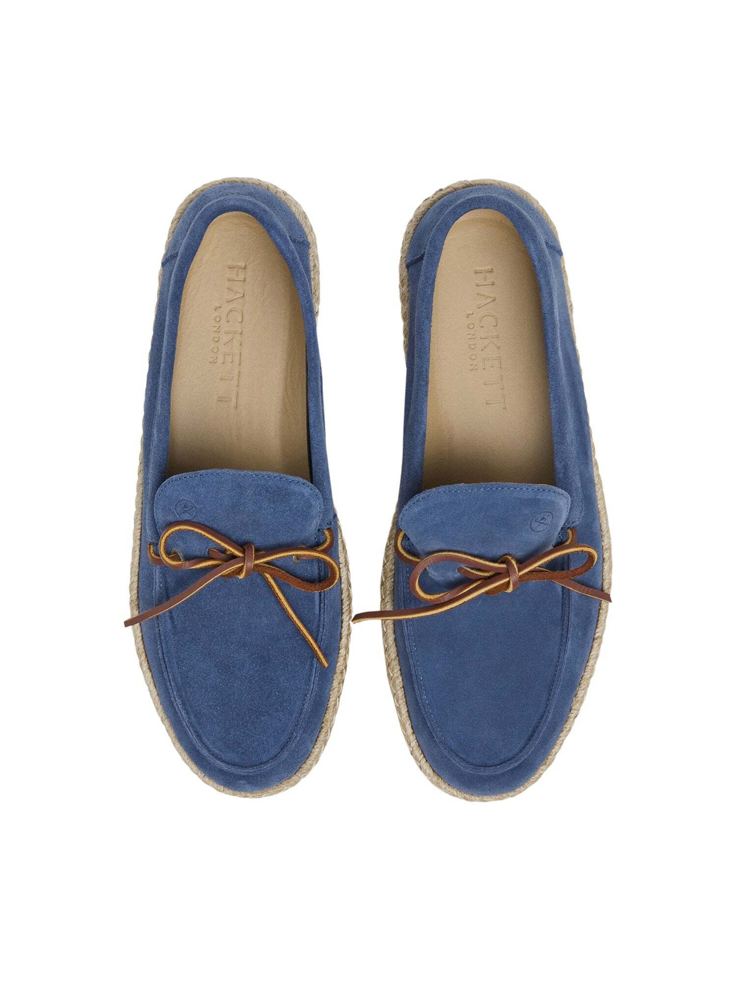 Hackett London Espadrilles 'Altea' in Blau