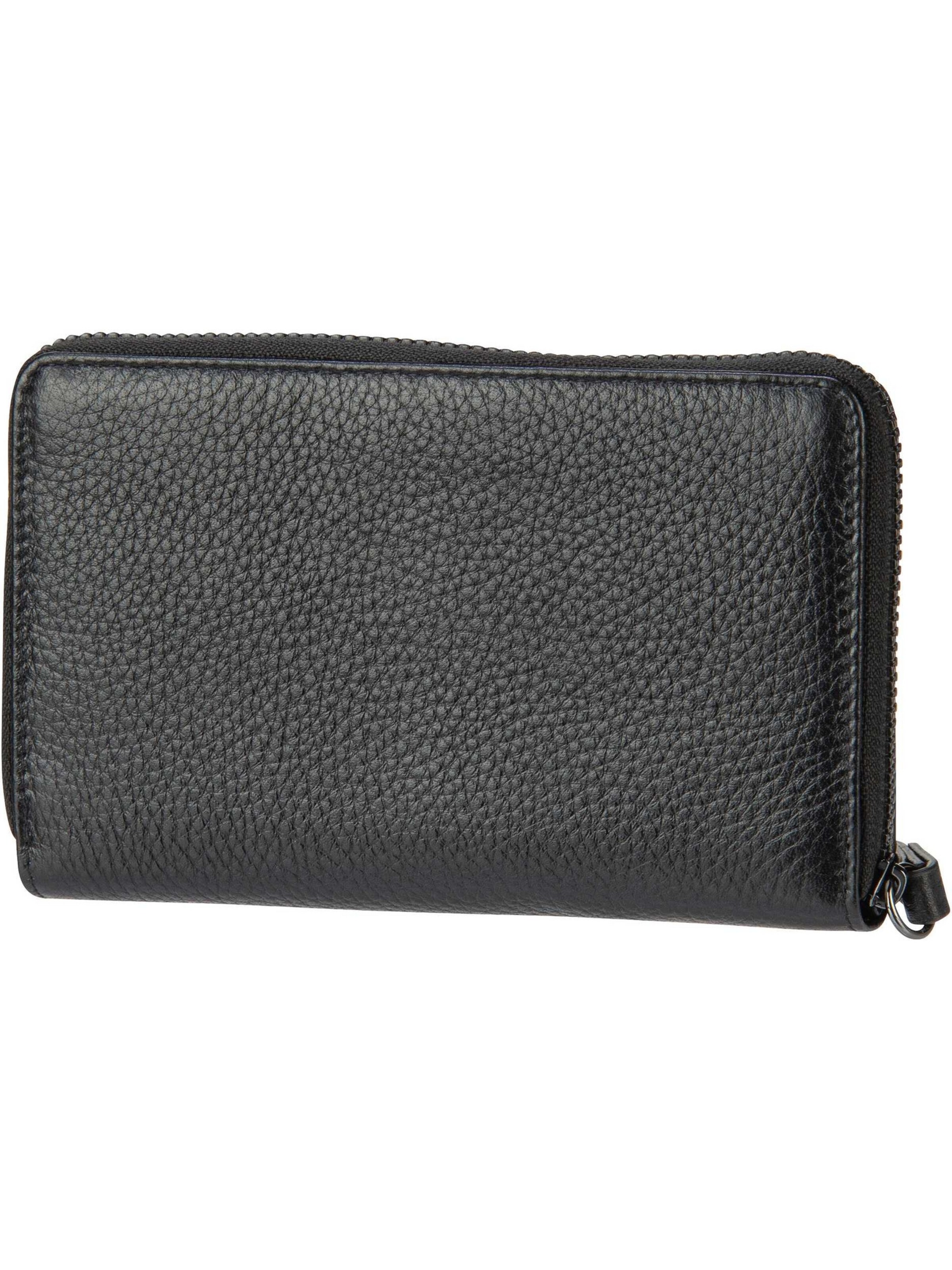 Portamonete 'Elsa' di bugatti in nero