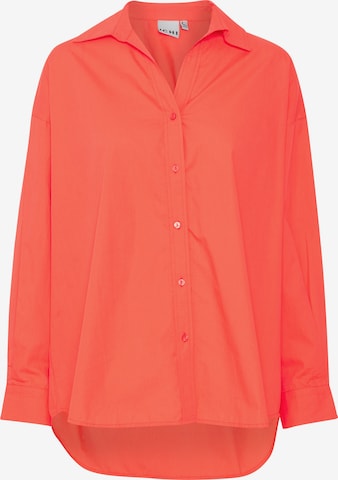 ICHI - Blusa 'IHESTAMA' en naranja: frente