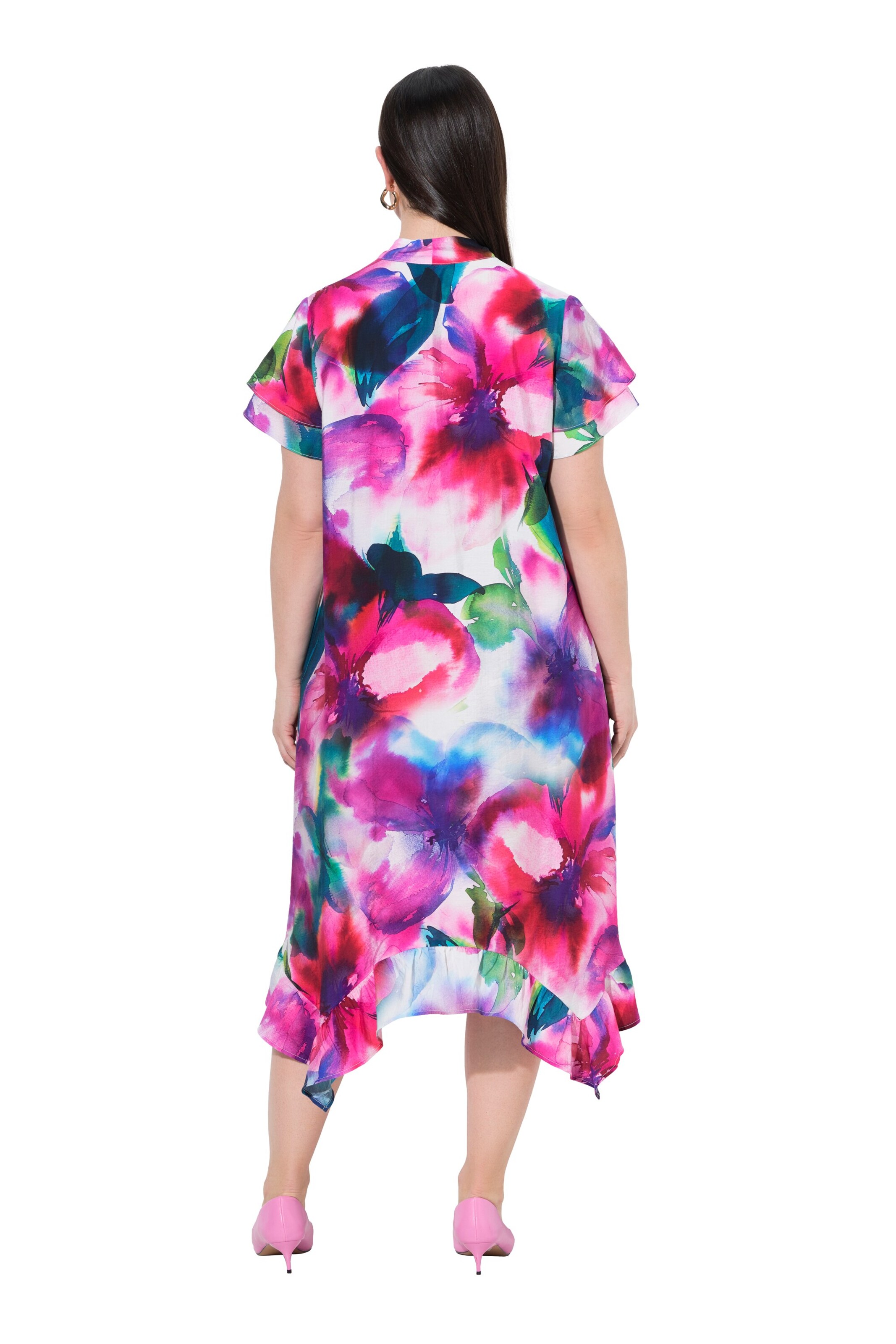 Ulla Popken Jurk in Gemengde kleuren