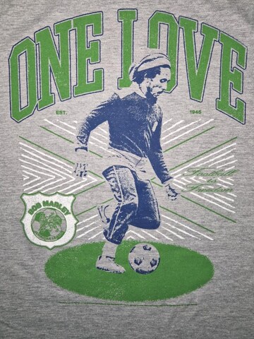 Bob Marley Shirt 'One Love' in Grey