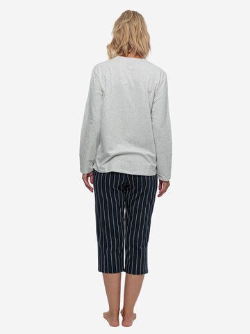 SCHIESSER Pyjama 'Organic Cotton' in Grijs