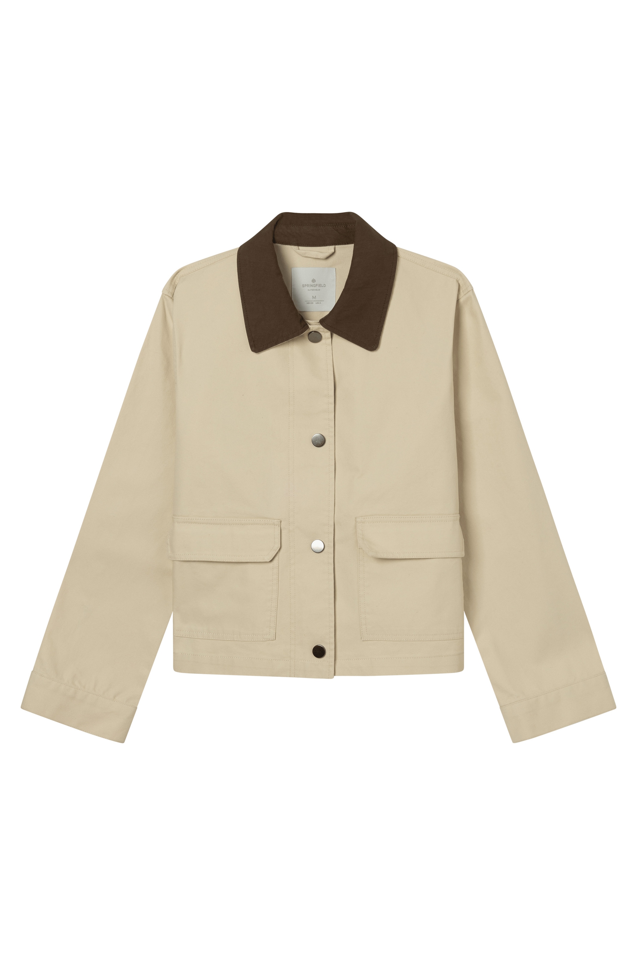 Springfield Tussenjas in Beige: voorkant