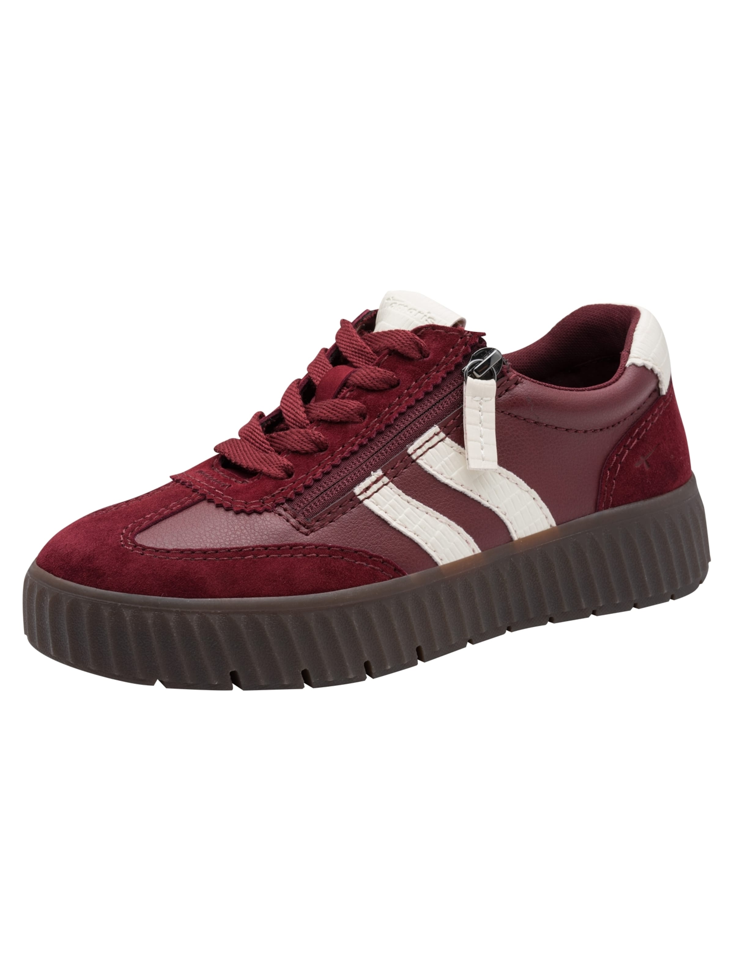 Tamaris Sneaker in Rot: Vorderseite