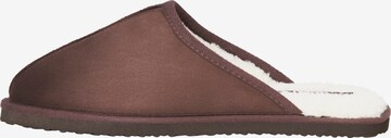 JACK & JONES - Zapatillas de casa 'JFWDUDELY' en marrón: frente