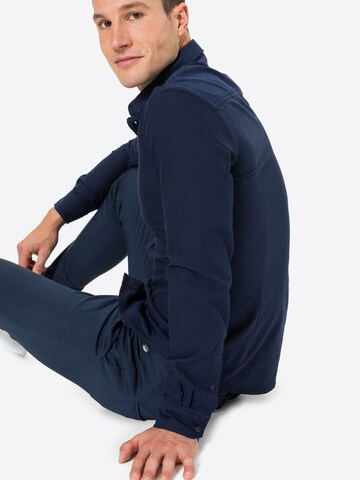 BLEND - Ajuste regular Camisa 'NAIL' en azul