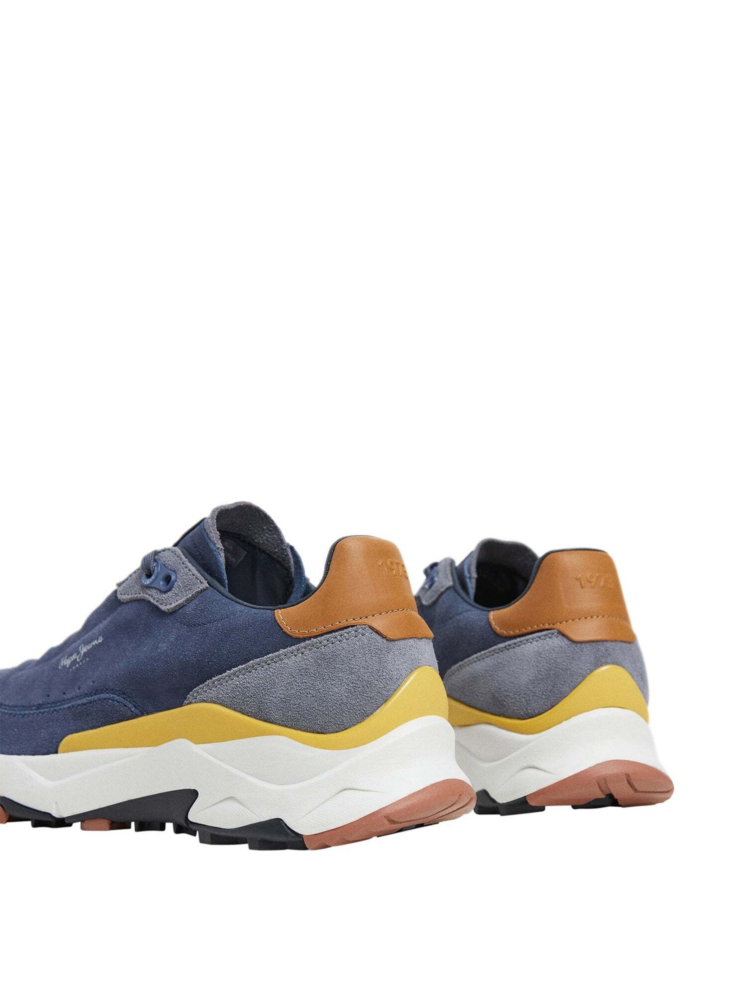 Pepe Jeans Sneakers laag 'JAMES TRECK' in Blauw