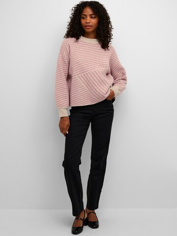 Kaffe Sweater 'Verana' in Pink