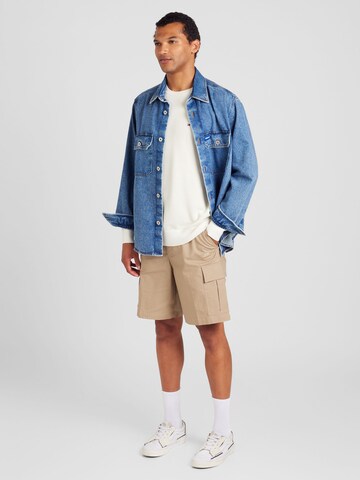 TOMMY HILFIGER Sveter 'Essential' - Biela