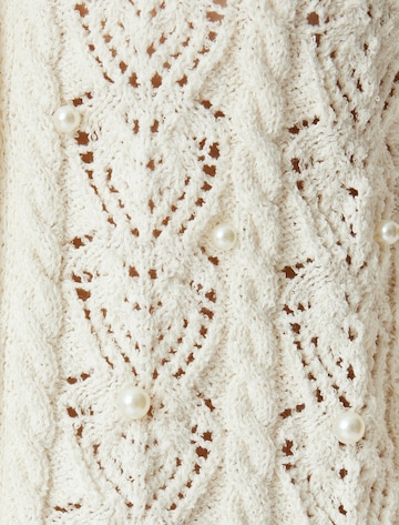 Koton Gebreid vest in Beige